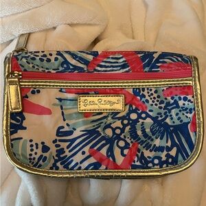 Lilly Pulitzer cosmetic bag pouch
